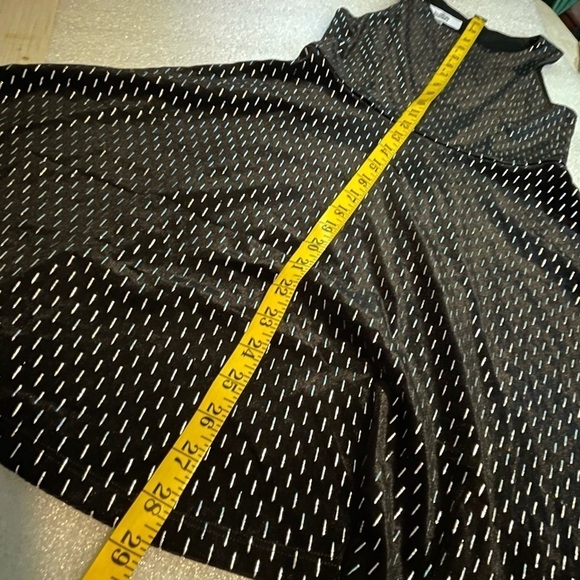 Girls Belle Badgley Mischka Black dress with silver Fit and Flare dress 10 - Picture 4 of 10